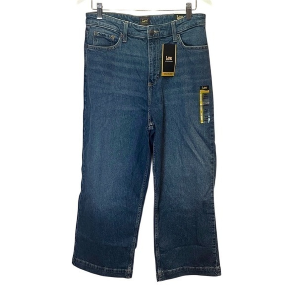 New Lee Women’s Wide Leg Cropped Jeans Size 12M NWT
